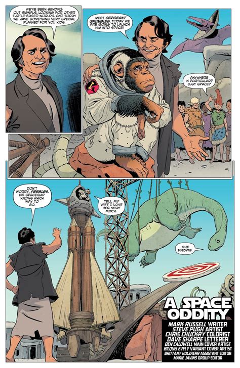 weird science dc comics preview the flintstones 3