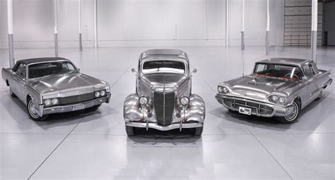collection  rare stainless steel cars     auction