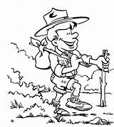 Coloring Pages Boy Scouts sketch template