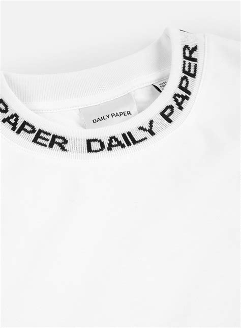 daily paper erib  shirt white mens shop   spectrum