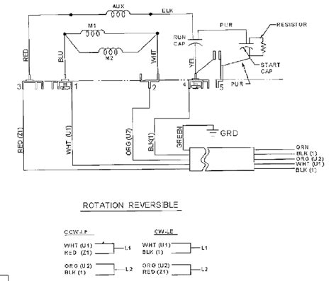 wire  phase motor wiring diagram phase motor wiring capacitor single diagram start induction