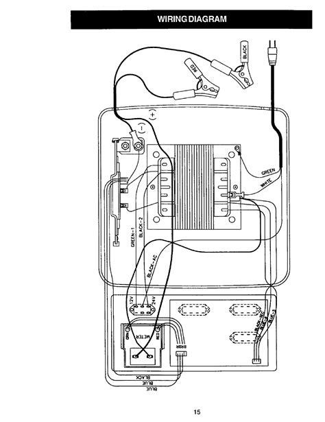 schumacher battery charger circuit diagram wiring digital  schematic