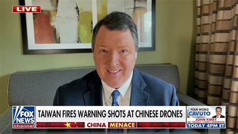 taiwan fires warning shots  chinese drones fox news video