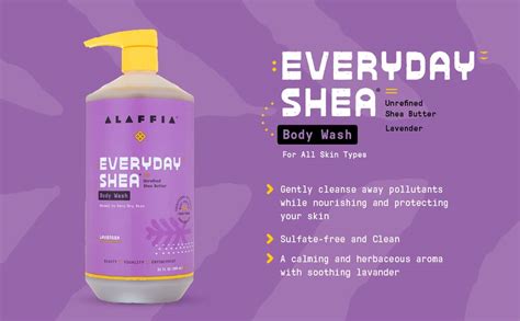 Alaffia Everyday Shea Body Wash Naturally Helps