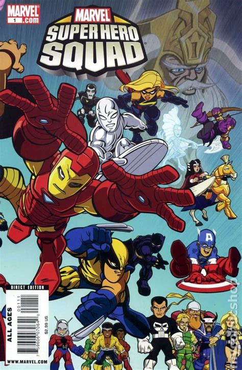 marvel super hero squad   series comic books