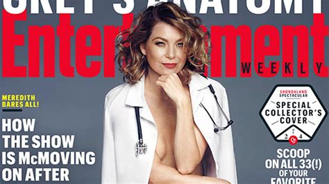 Grey S Anatomy Star Ellen Pompeo Gets Naked And Is Moving On After