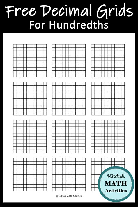 hundreds grid printable