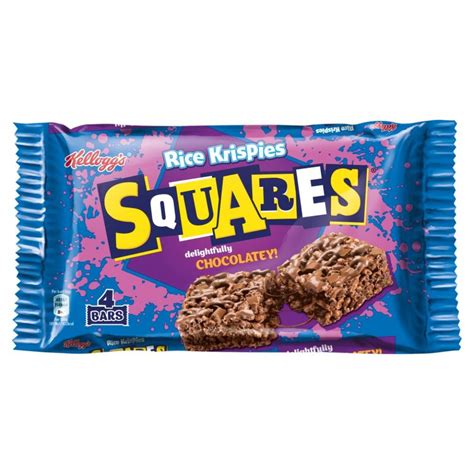 kelloggs rice krispies squares chocolate    approved food