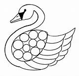 Swans Bestcoloringpagesforkids Coloringbay sketch template