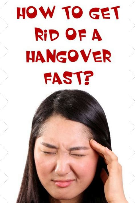 best way to get over a hangover how to get rid hangover how to get