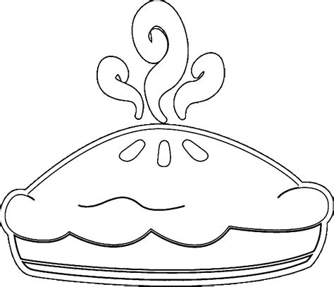 printable pie coloring pages clip art library