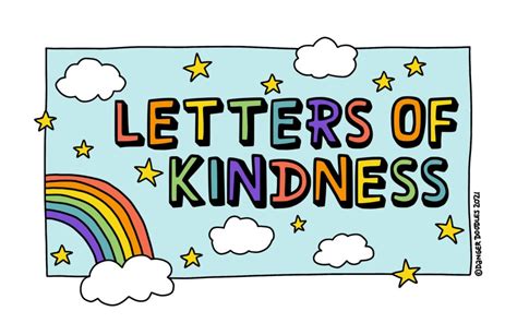 handwritten letters  kindness  mental health danger doodles