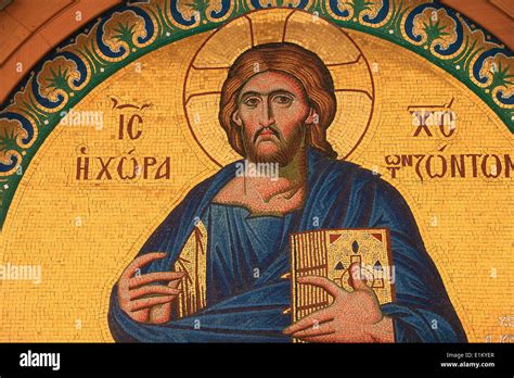 licone orthodoxe grec representant jesus christ photo stock alamy
