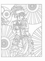 Coloring Dover Publications Haven sketch template