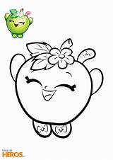 Coloriage Shopkins Coloring Dessin Pages Pomme Embroidery Colouring Choose Board раскраска Dessins sketch template