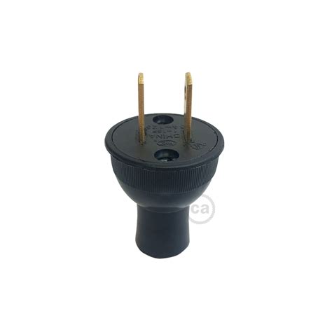 black   prong plug creative cables lamp parts
