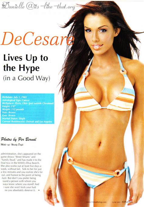 Top 10 Nfl Wags Picture 2009 9 Original Carmella Decesare Fitness