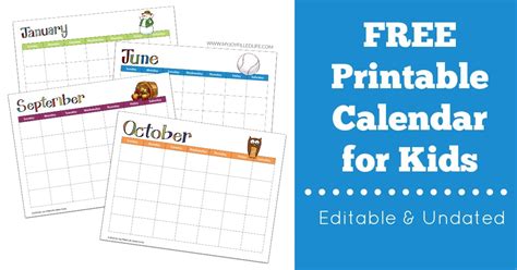 free blank monthly calendar printables find a free printable