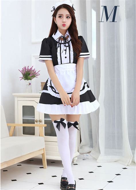 Anime Maid Outfit Plus Size New High Quality Maid Costume Sweet