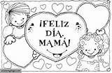 Dia Feliz Pages Madres Coloring Las Getcolorings Madre sketch template