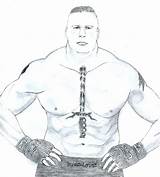 Brock Lesnar Deviantart sketch template