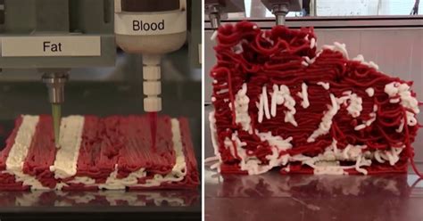 process for 3d printing steak is oddly satisfying gross video