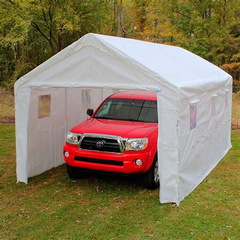 king canopy    ft universal enclosed canopy carport  king canopy    ft
