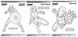 Avengers Coloring Ultron Age Sheets Pages Next sketch template