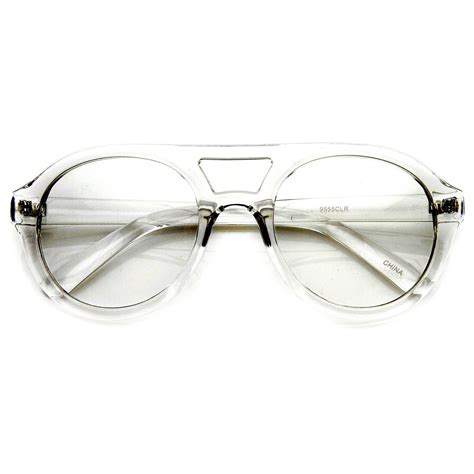 hipster retro bold thick frame clear lens aviator glasses 8774 眼鏡 ミカ 新作