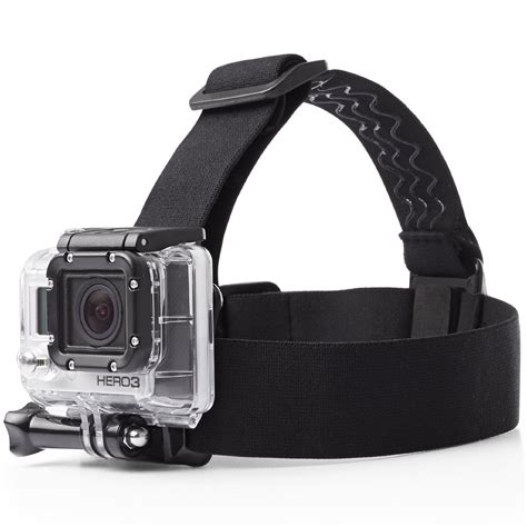 flexible head strap mount  adjustable belt   action cameras  rs  unit mira