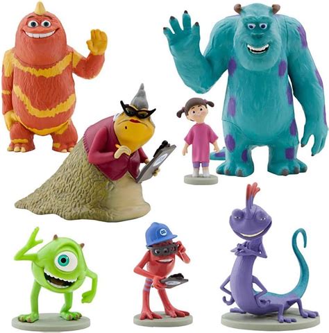 Mattel Disney Pixar Monsters Inc Sully Mike Boo Pvc Figures The Best