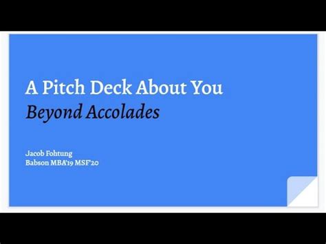 pitch  youtube