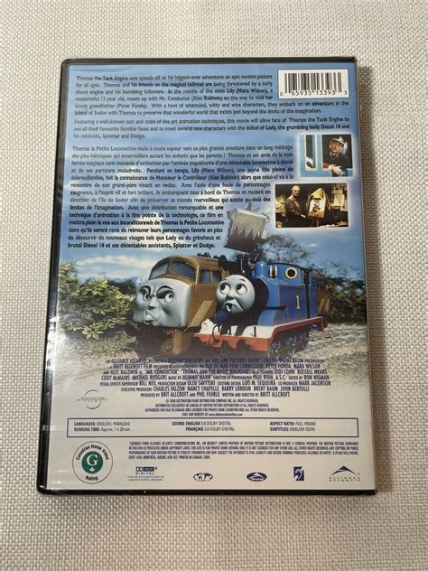 thomas   magic railroad dvd brand  sealed  ebay