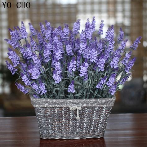 yo cho pastoral style decoration artificial purple