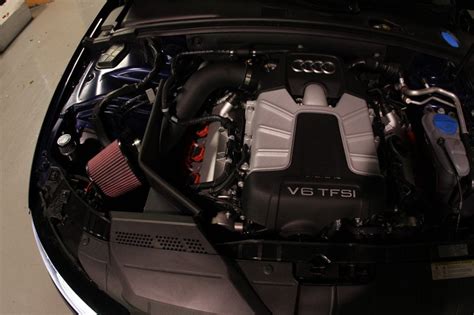 roc euro intake system audi b8 b8 5 s4 and s5 3 0t honeycomb