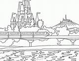Coloring Disney Pages sketch template