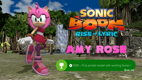 Sonic Boom Amy Rose Read Description By