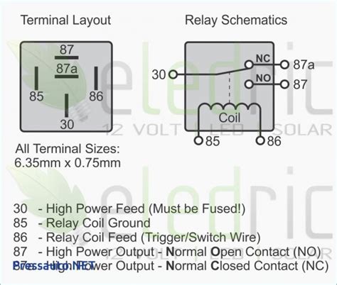 relay base wiring diagram