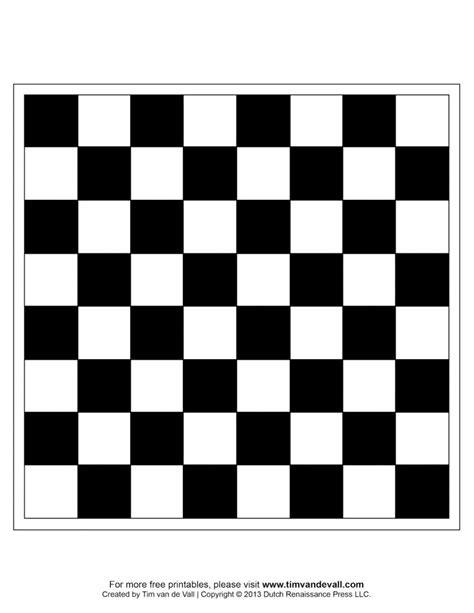 printable chess board template marc  mandy show