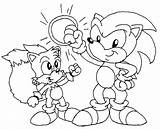 Coloring Sonic Baby Pages Tails Fox Getdrawings Printable Getcolorings Print Colorings sketch template