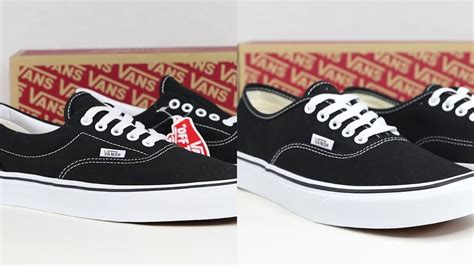 vans doheny  authentic   main difference   shoe effect