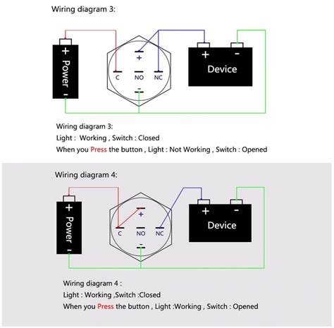 push button light switch wiring diagram push button switch  latching check spelling