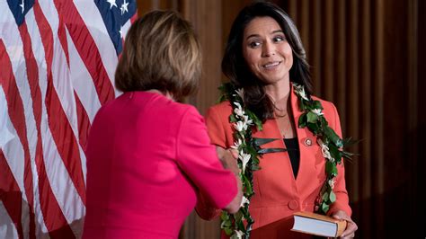 Tulsi Gabbard Representative From Hawaii Announces Democratic