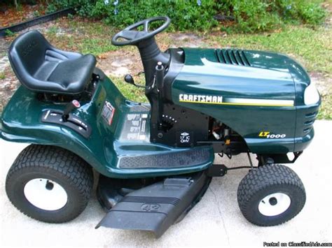 Craftsman Lt1000 Riding Mower Price 550 For Sale In New Port