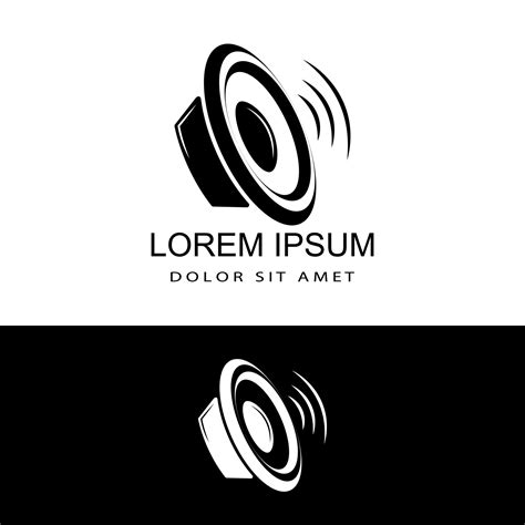 sound system logo design