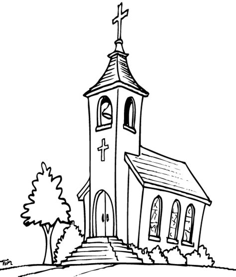 church buildings  architecture  printable coloring pages