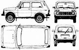 Lada Niva Blueprints 1700 1999 2121 Blueprint Suv Car Clipart Clipground sketch template