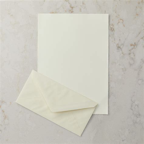 deckled edge writing paper  envelope set letter set size  sheets