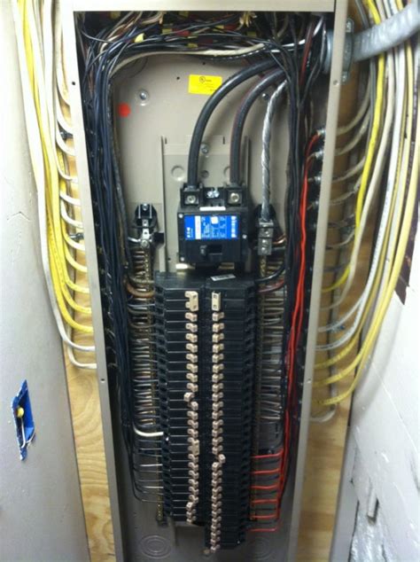 thread  showing    panelboard installation page  electrical