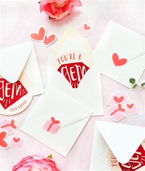 printable valentine stickers minted